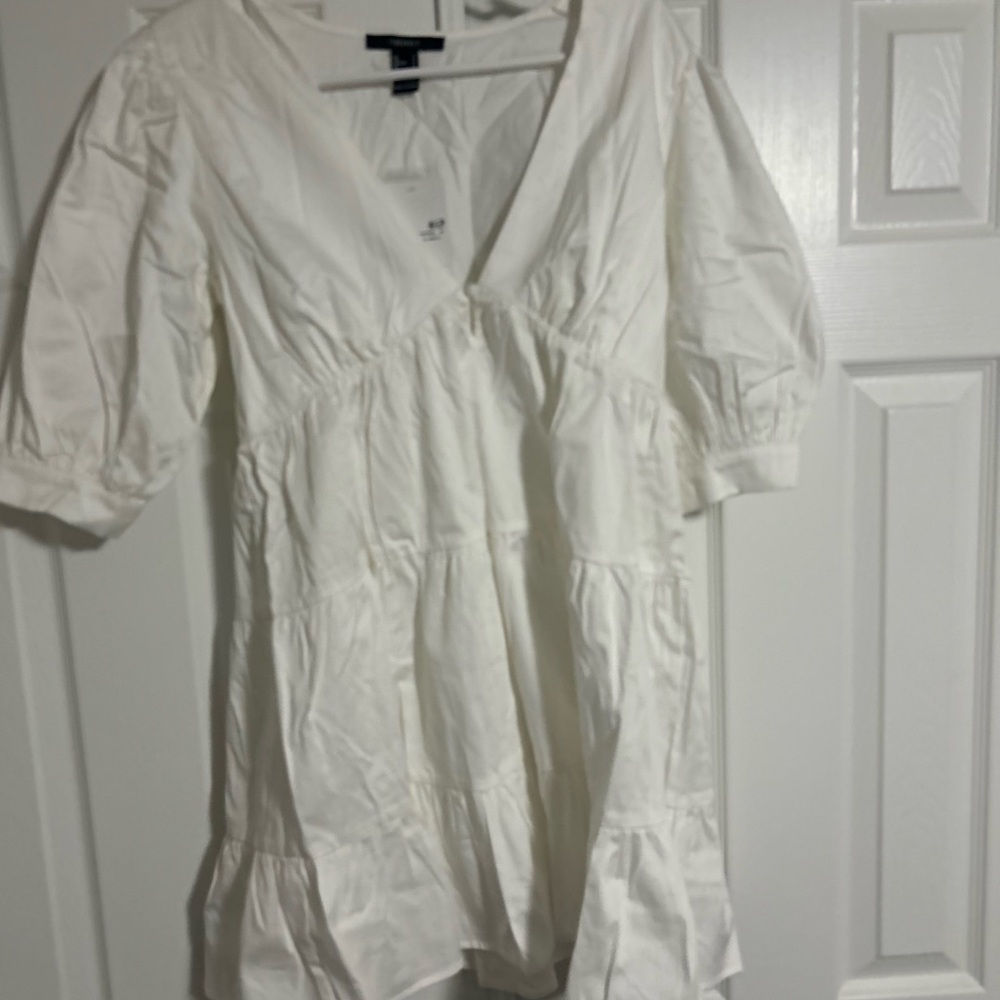 Forever 21 White Mini Dress